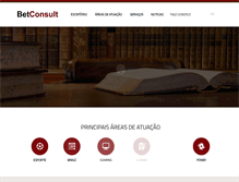 Tablet Screenshot of betconsult.com.br
